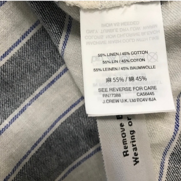 Madewell Stripe Play-Button Back Dress S - Picture 6 of 7